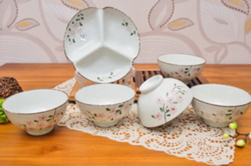 櫻花6件餐具組(1+5)
