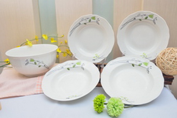 銀草5件餐具組(1+4)